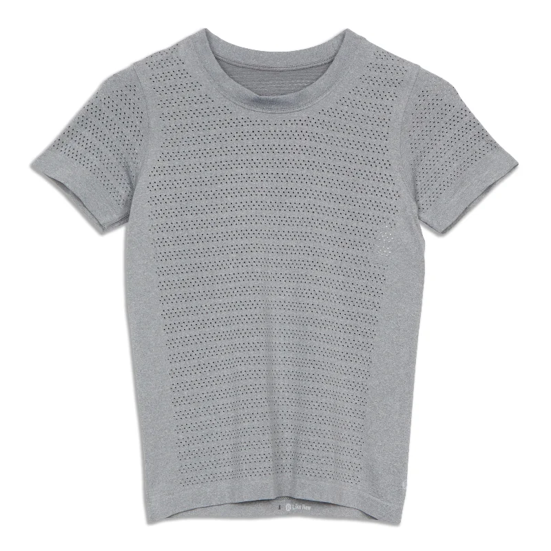 Yoga Tops for Core Fitness Training -Breeze By Short Sleeve Shirt - Resale