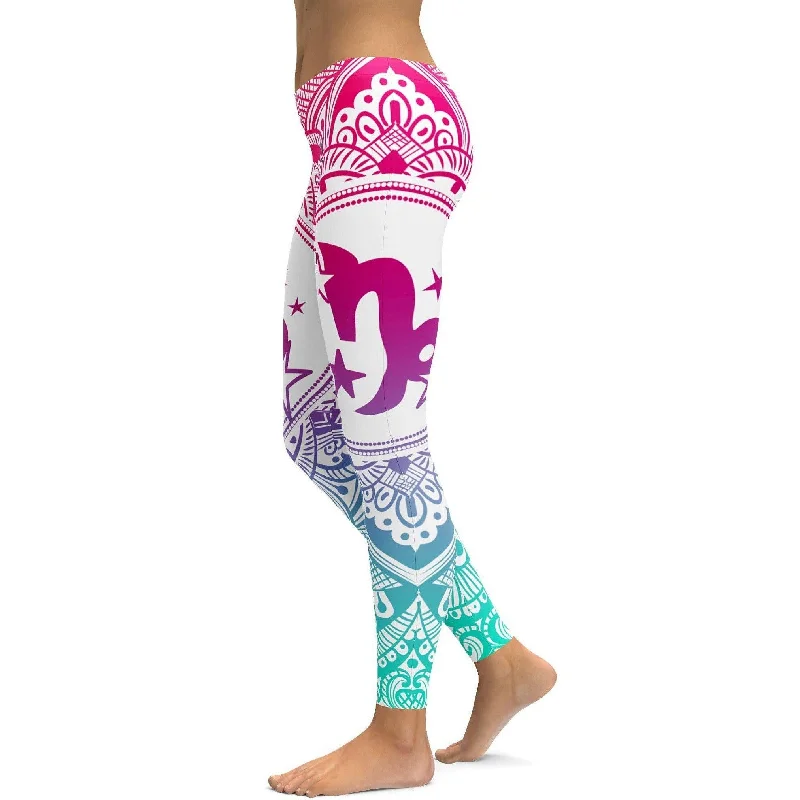 High-Performance Yoga Pants for Women -Bright Capricorn Leggings