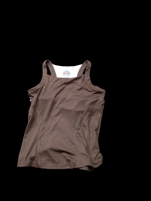 Yoga Tops for Comfort and Relaxation -Brown Athletic Tank Top Bolle, Size M