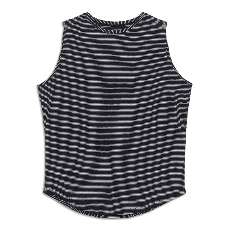 Yoga Tops for Everyday Stretching -Brunswick Muscle Tank Top - Resale