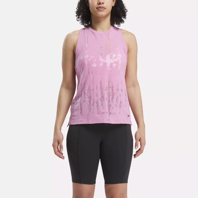 Comfortable Yoga Tops for Pilates and Yoga -Burnout Tank