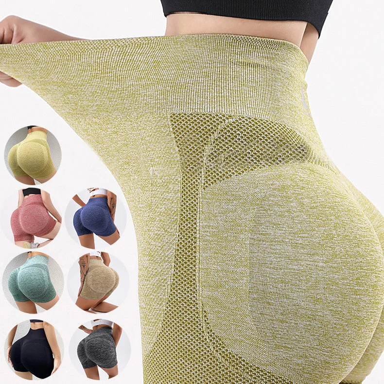 Yoga Shorts for Flexibility and Stability Training -Butt Lifting Seamless Yoga Shorts Yoga Shorts for Flexibility and Stability Training -Butt Lifting Seamless Yoga Shorts