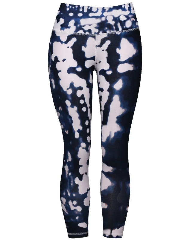 Women's Yoga Pants for Enhanced Flexibility -22" Printed Yoga Pants NIGHTSCAPE