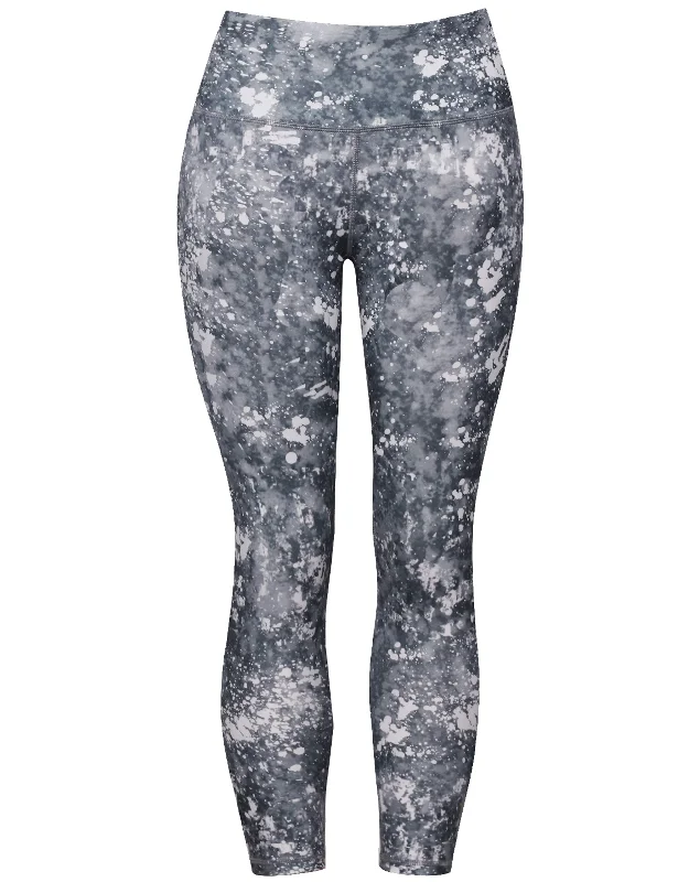 Yoga Pants with Full Support -22" Printed Yoga Pants LIME