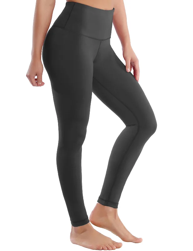 Comfortable Yoga Pants for Comfort -High Waist Yoga Pants shadowcharcoal