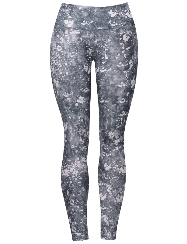 Best Yoga Pants for Deep Poses -26" Printed Yoga Pants LIME