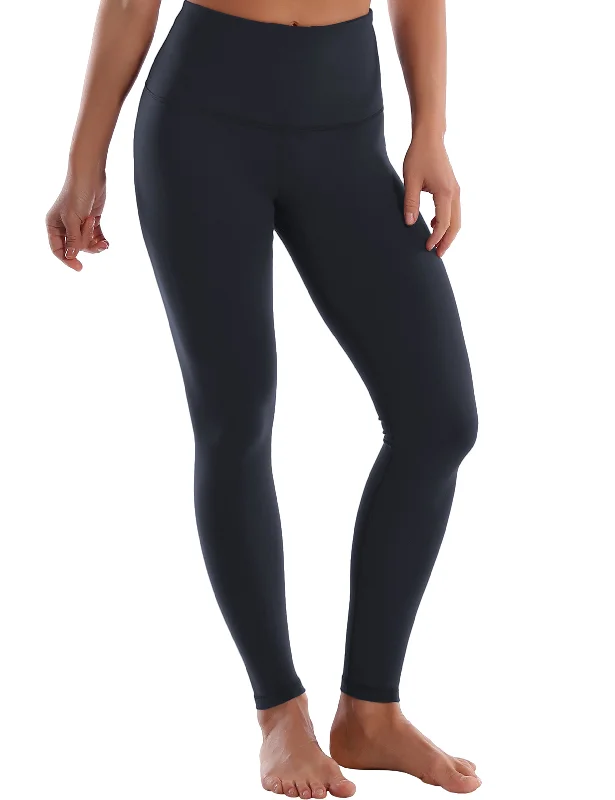 Comfortable Yoga Pants for Full Stretch -Super High Waist Yoga Pants graynavy
