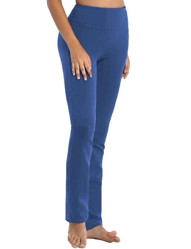 Yoga Pants for Improving Flexibility -29" 31" 33" 35" Straight Leg Leggings purplishblue Yoga Pants for Improving Flexibility -29" 31" 33" 35" Straight Leg Leggings purplishblue