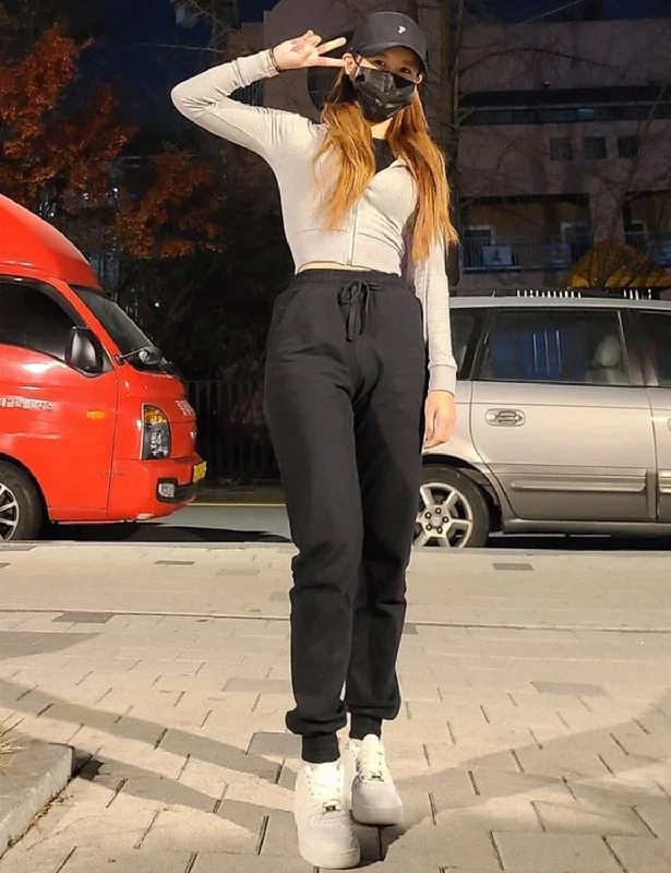 Yoga Pants for Everyday Yoga Practice -Training Joggers black ins