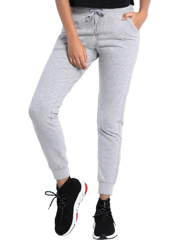 High Performance Yoga Pants for Women -Training Joggers heathergray