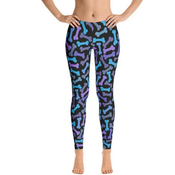 Breathable Yoga Pants for All-Day Wear -No Bones About It - Leggings