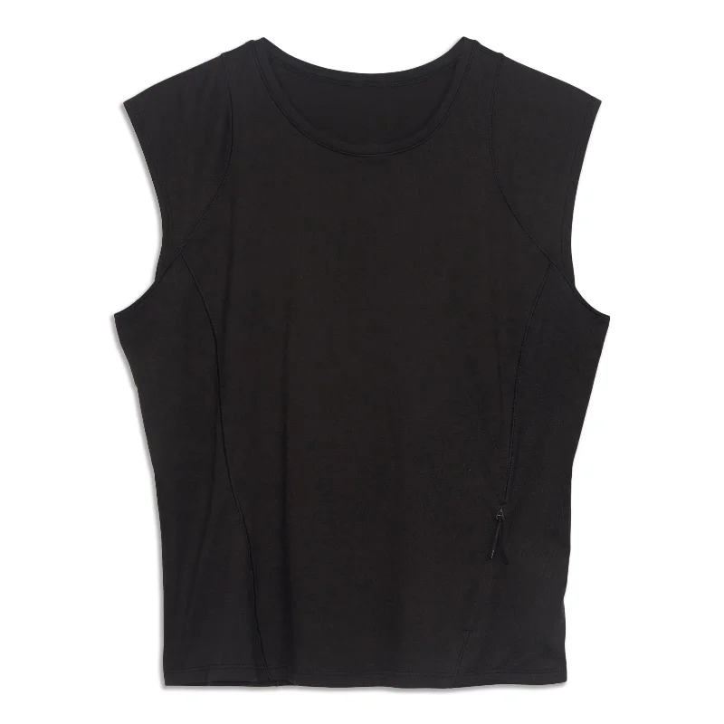 Comfortable Yoga Tops for Yoga and Pilates -Cap Sleeve Hiking Tank Top - Resale