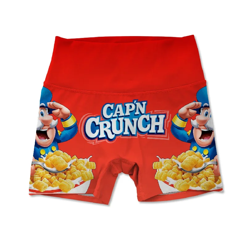 Breathable Yoga Shorts for Active Use -Cap'n Crunch Women's Active Short
