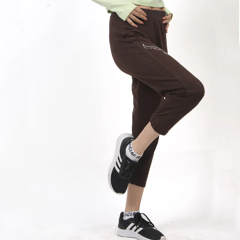 High-Waisted Yoga Pants -Capri Jogger Pants