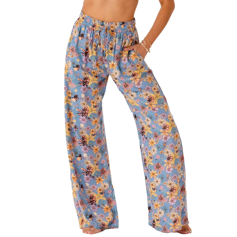 Yoga Pants with a Sculpting Fit -Carlsbad Wide Leg Drawstring Pants