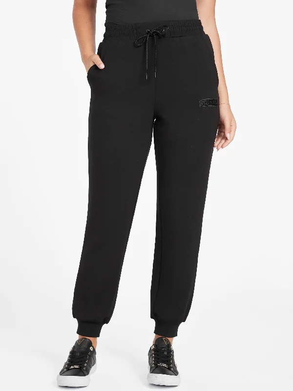 Yoga Shorts for Dynamic Movement -Carly Logo Joggers