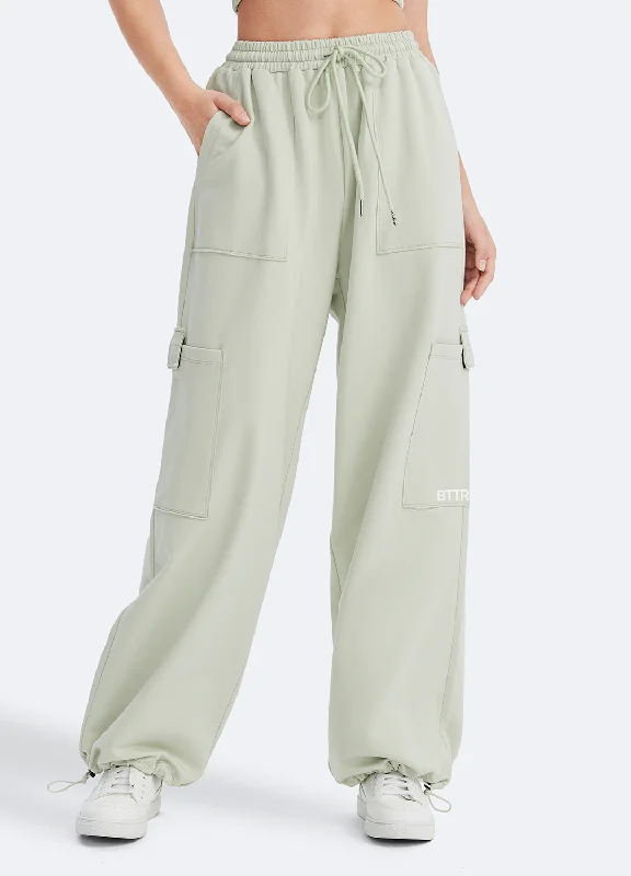 Soft Yoga Pants for Maximum Comfort -Casual Drawstring Waist Sweatpants