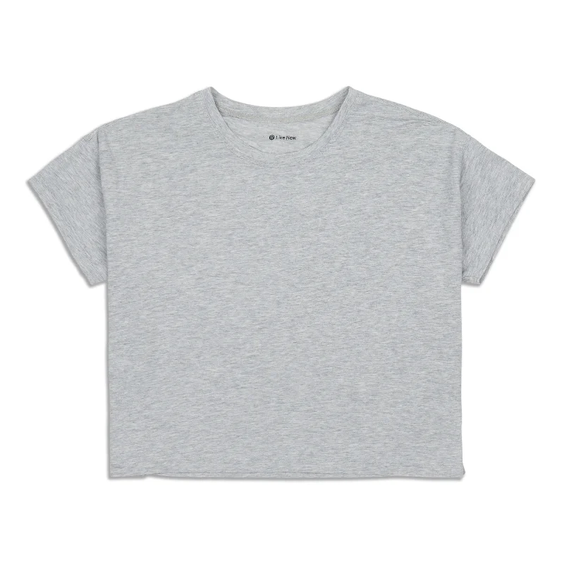 Yoga Tops for Stretching Poses -Cates T-Shirt - Resale