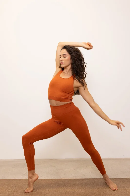High-Waisted Yoga Pants for Comfort -Jilla Active Chakra Leggings