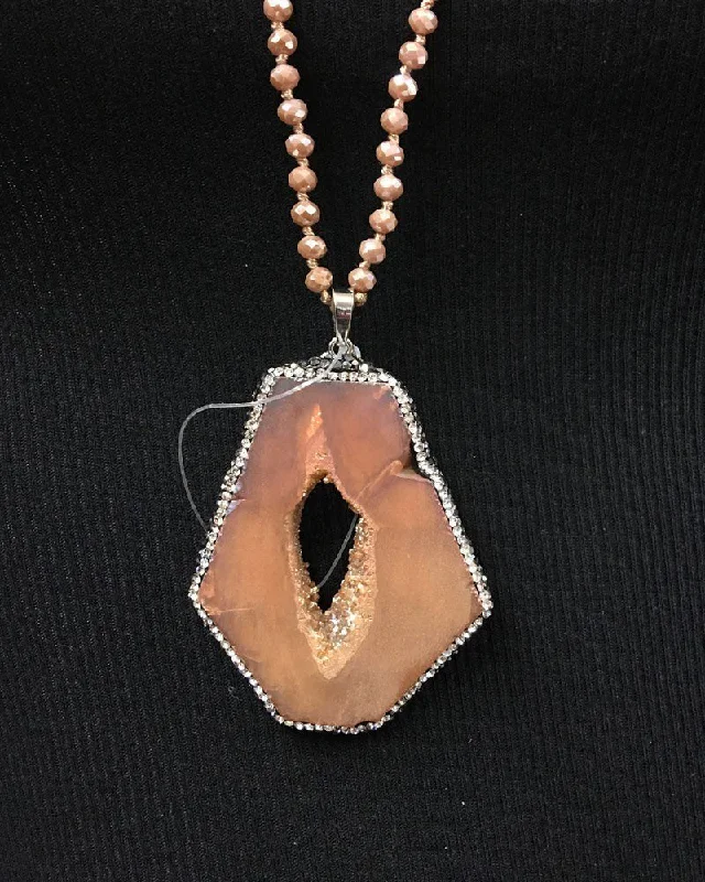Yoga Shorts for Women’s Performance -Champagne Druzy Necklace with crystals and fresh water pearls Yoga Shorts for Women’s Performance -Champagne Druzy Necklace with crystals and fresh water pearls