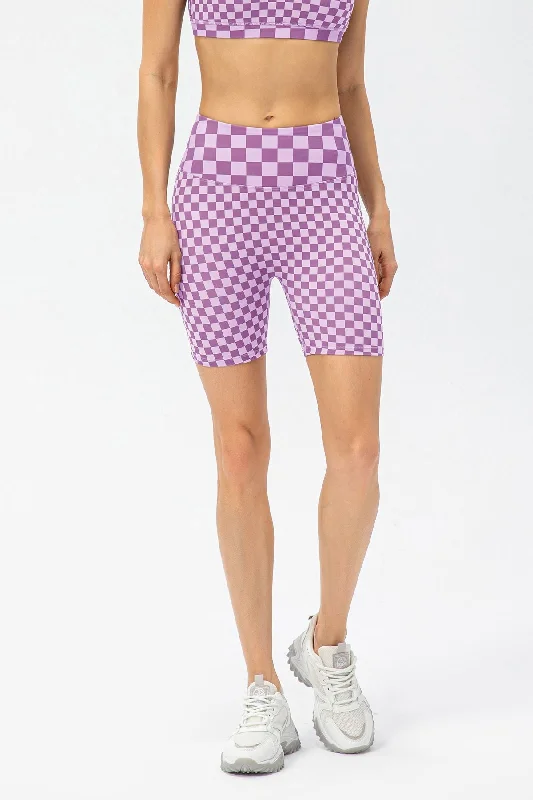 Purple / White