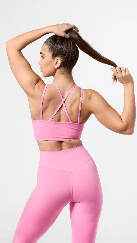 Yoga Bar with Pumpkin Seeds -Cherry Pop 4 Strap Bralette
