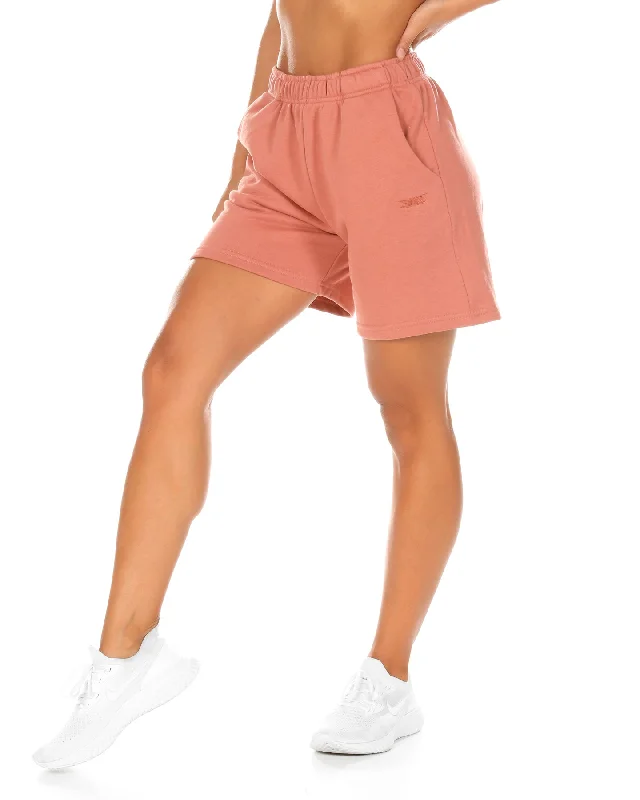 Yoga Shorts for Comfortable Flexibility -Classic V2 Shorts - Blush