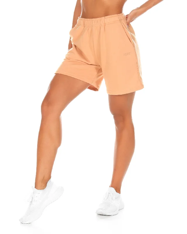 Yoga Shorts for Relaxation Poses -Classic V2 Shorts - Dusty Orange