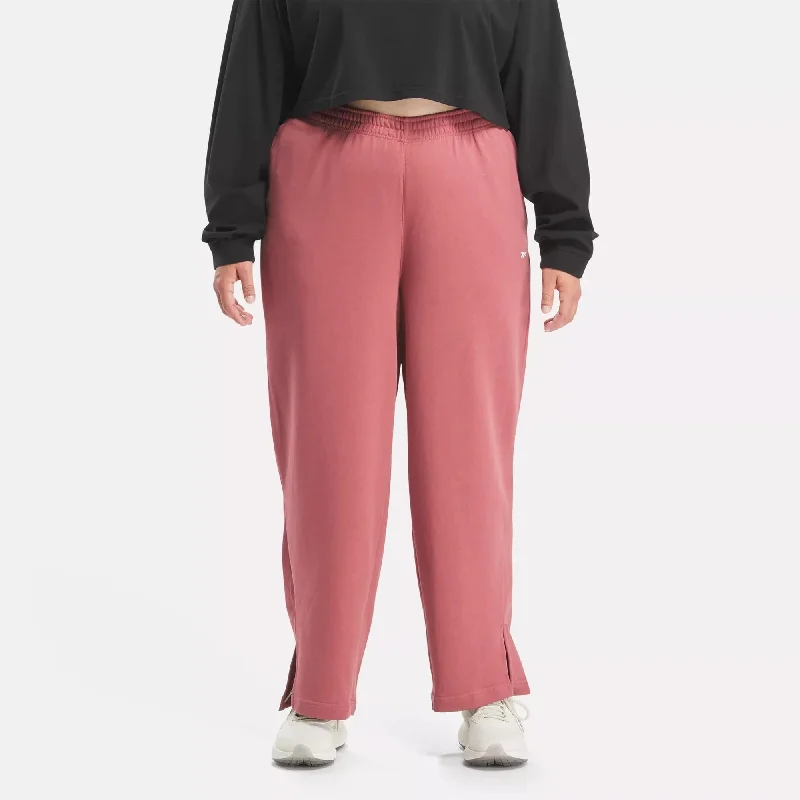 Yoga Shorts for Hot Yoga and Pilates -Classics Wide Straight Leg Pants (Plus Size)
