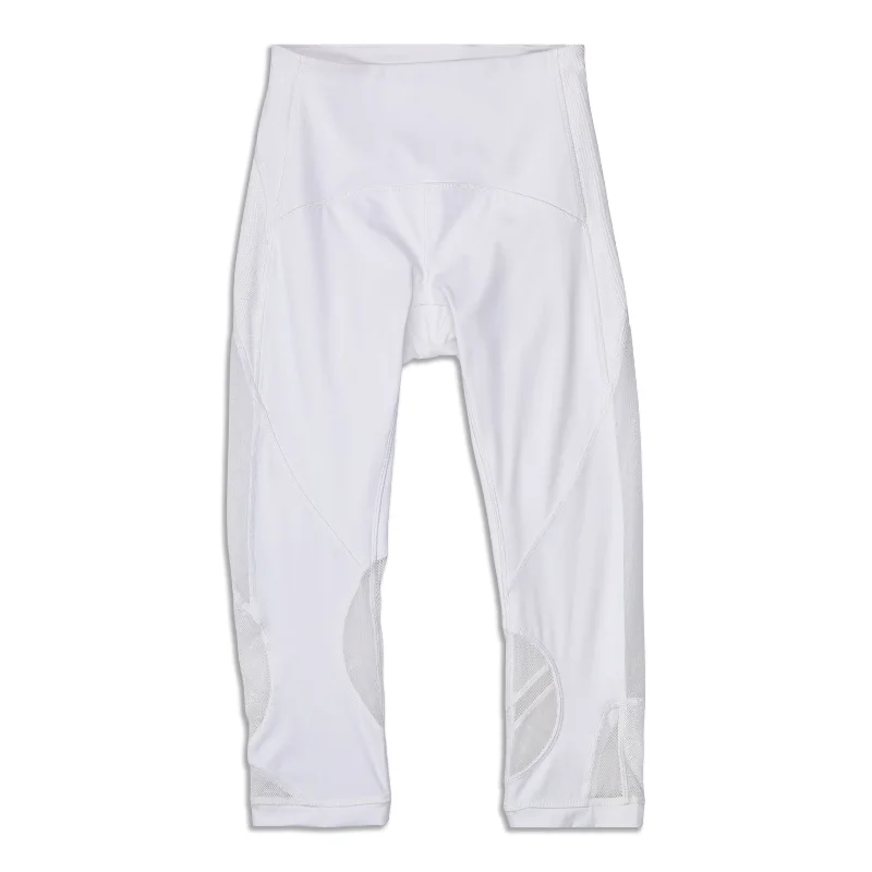 Flexible Yoga Pants for Gentle Stretching -Clear The Court Crop - Resale