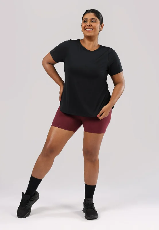 Yoga Tops for Running -CloudFlex Apple Hem Tee