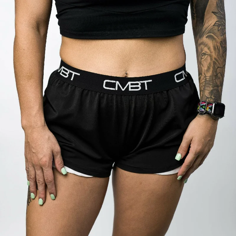 Yoga Shorts for Hot Weather Practice -CMBT CROSS TRAINING LADIES SHORTS