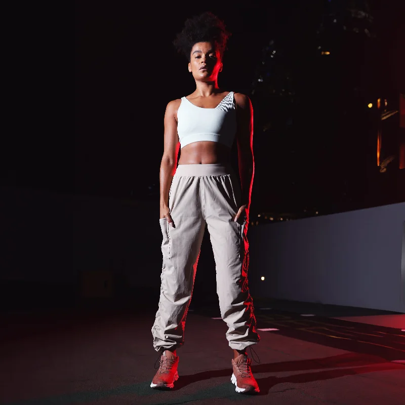Soft Yoga Pants for Everyday -Code Hybrid Cargo Pants Glitch Edition - Cobblestone