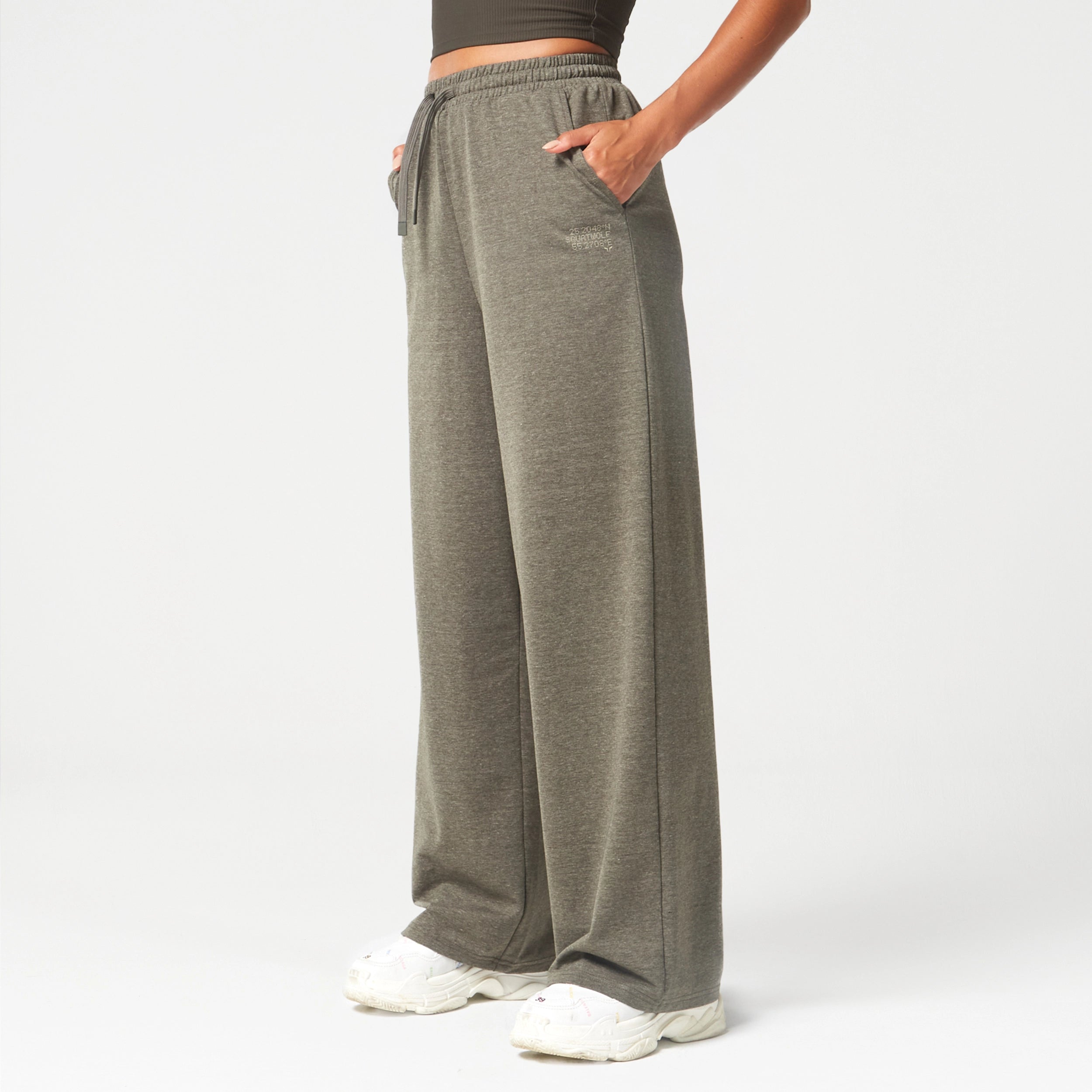 Flexible Yoga Pants for Women -Code Live in Joggers - Khaki Marl