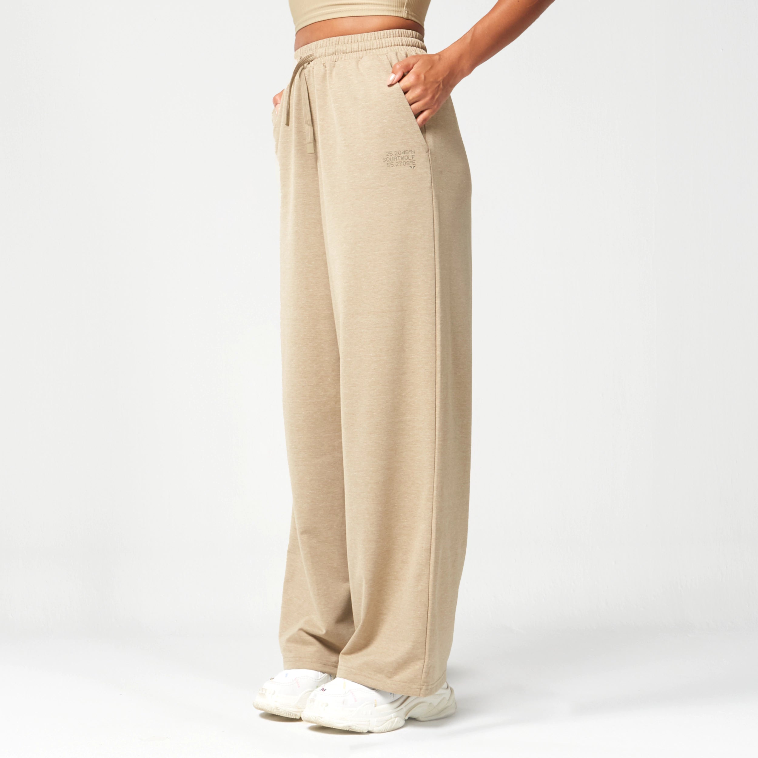 Soft, Flexible Yoga Pants for Flexibility -Code Live in Joggers - Sand Marl
