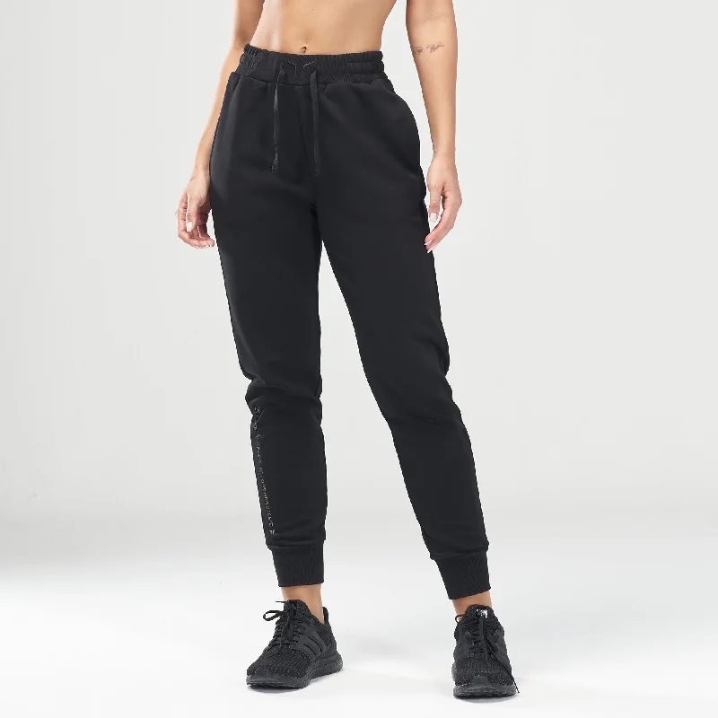 Yoga Pants for Building Muscle Strength -Code Relaxed Joggers - Black