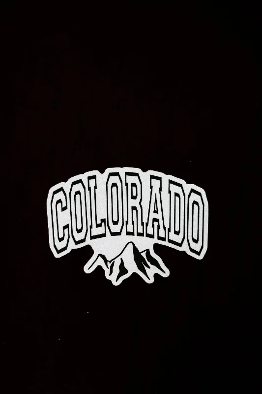 Comfortable, Stylish Yoga Pants -Colorado Curve Sticker