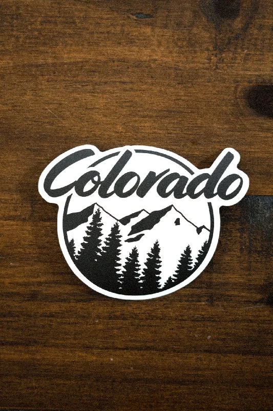 Yoga Pants for Better Mobility -Colorado Mountain Sticker