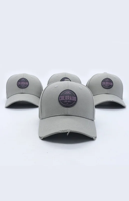 Versatile Yoga Pants for Every Practice -Colorado Vintage Hat Light Grey Colorway