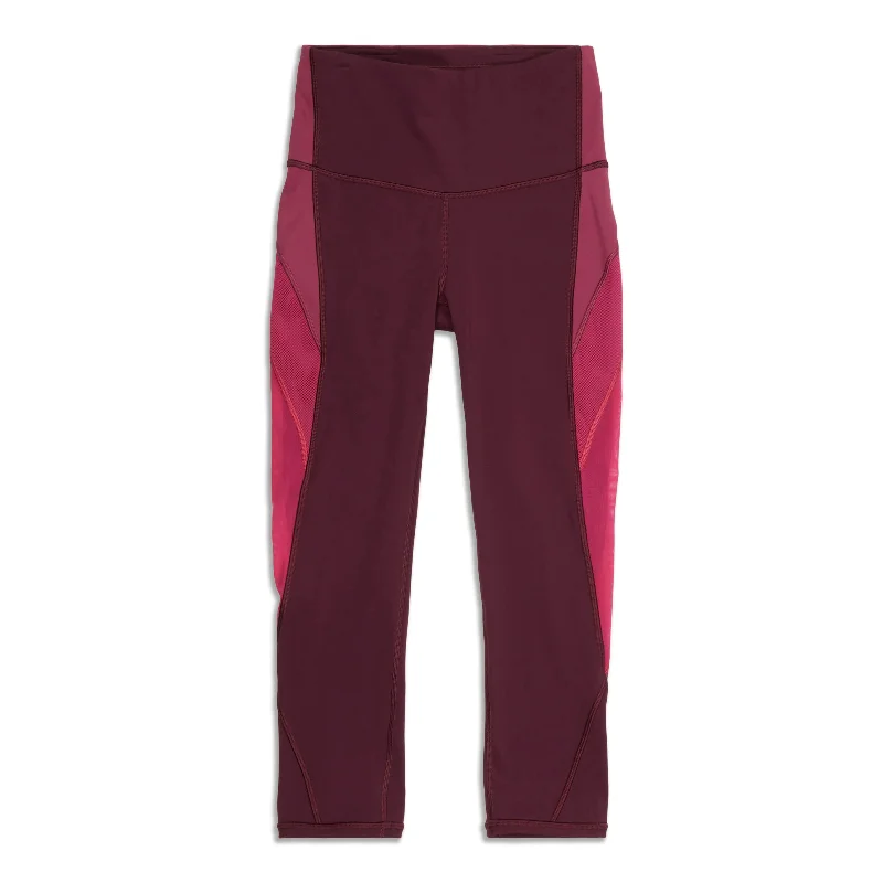 Comfortable Yoga Pants -Colour Me Ombre Crop - Resale