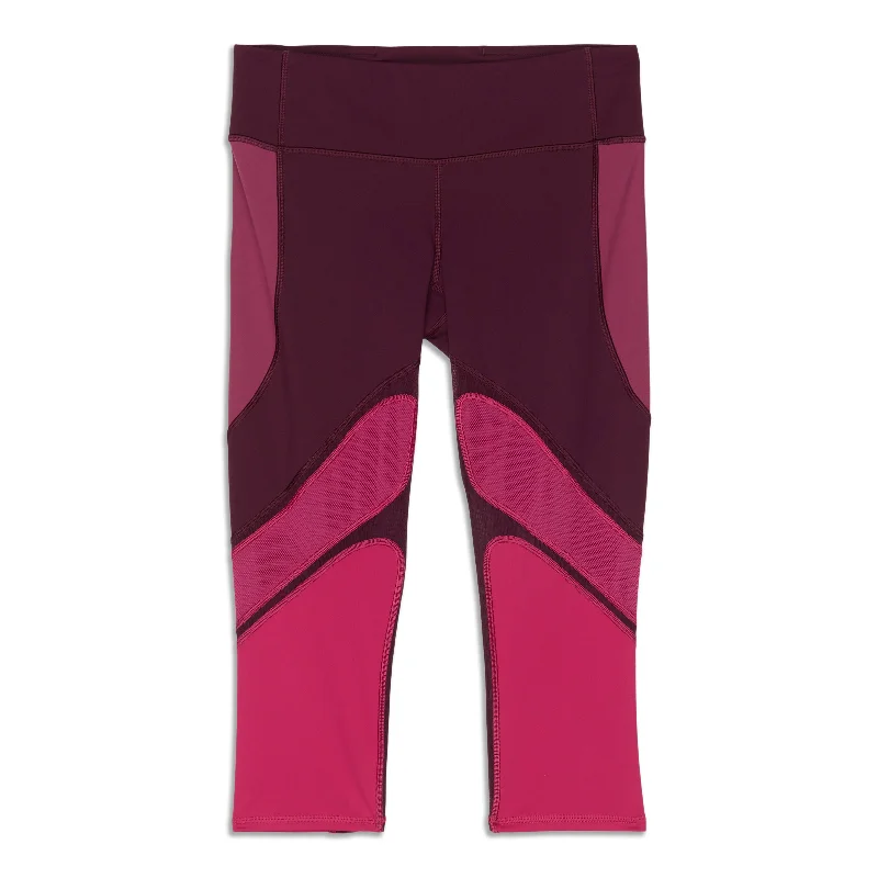 Full-Length Yoga Pants for Women -Colour Rush Crop - Resale