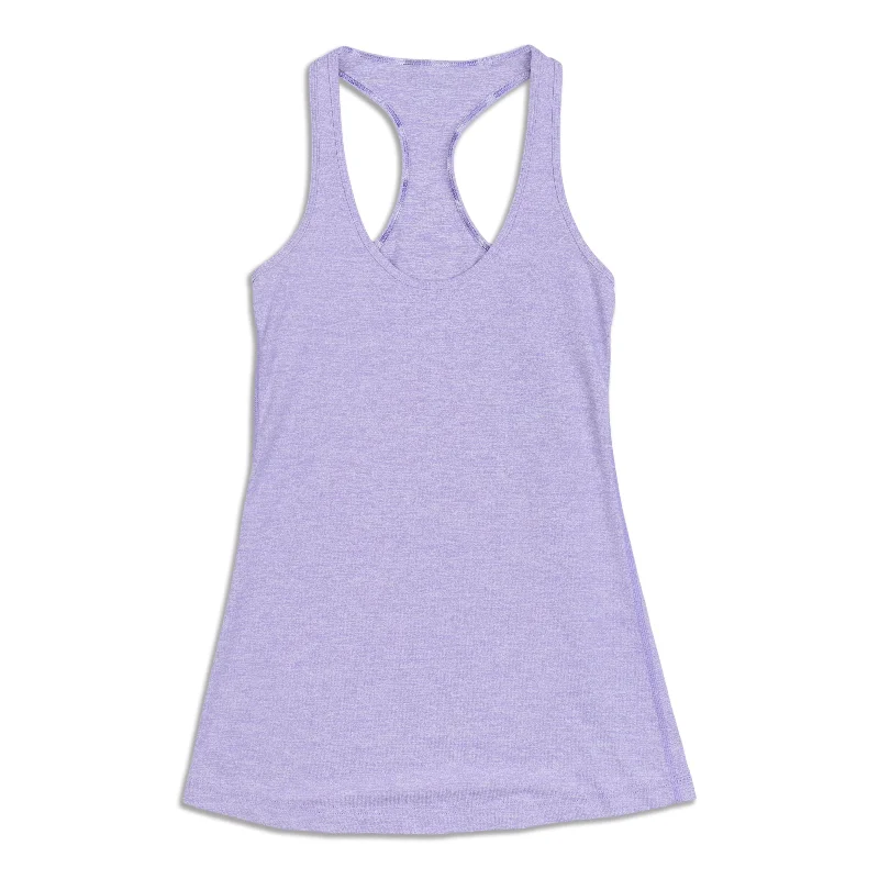 Soft and Relaxed Yoga Tops for Flexibility -Cool Racerback Short Tank Top - Resale