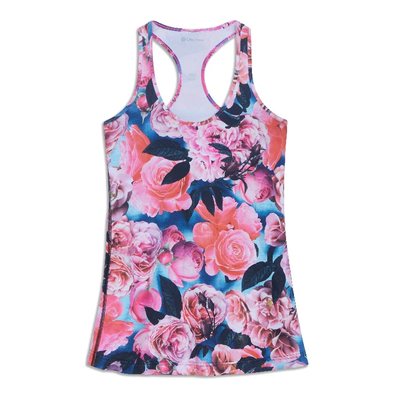 Women's Yoga Tops with Stretchy, Supportive Fabric -Cool Racerback Tank Top - Resale