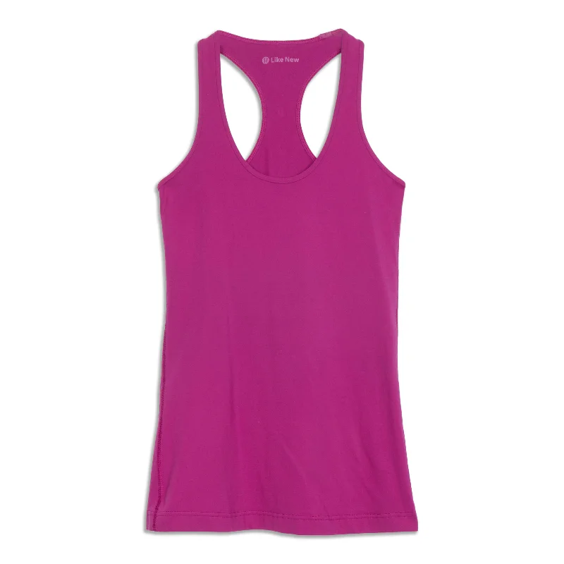 Yoga Tops for High-Impact Workouts -Cool Racerback Tank Top - Resale