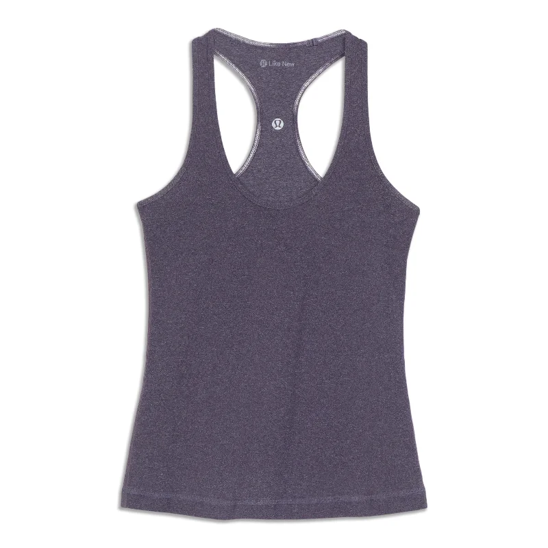 Women's Yoga Tops with Mesh Panels -Cool Racerback Tank Top - Resale