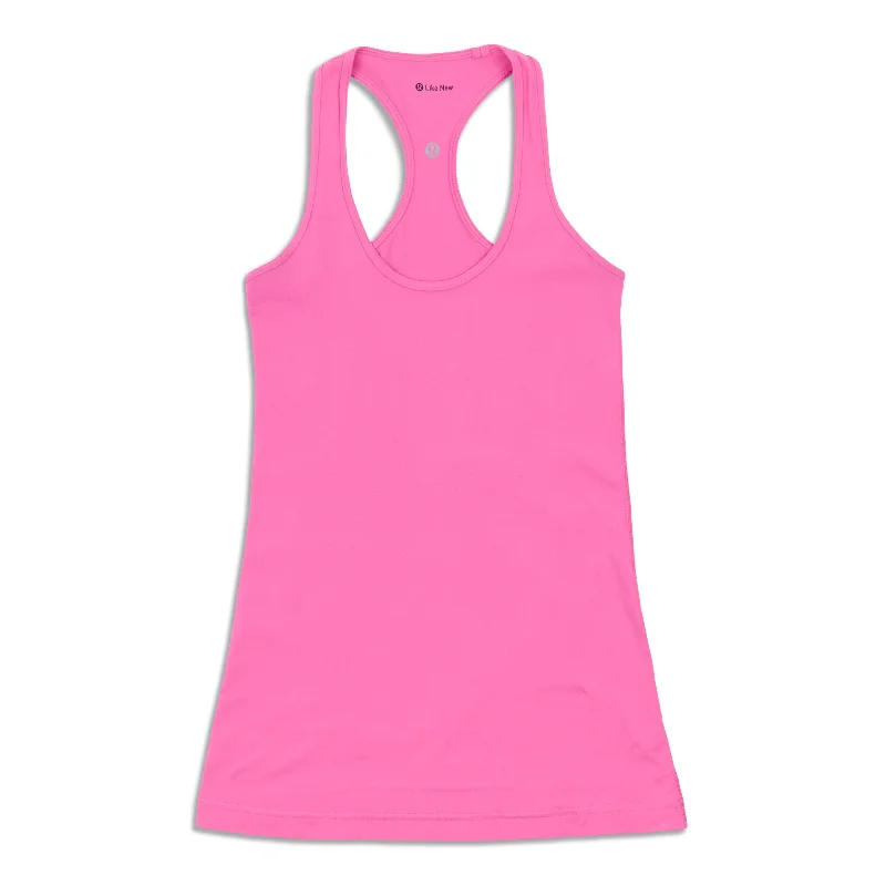 Yoga Tops with Breathable Mesh Details -Cool Racerback Tank Top - Resale