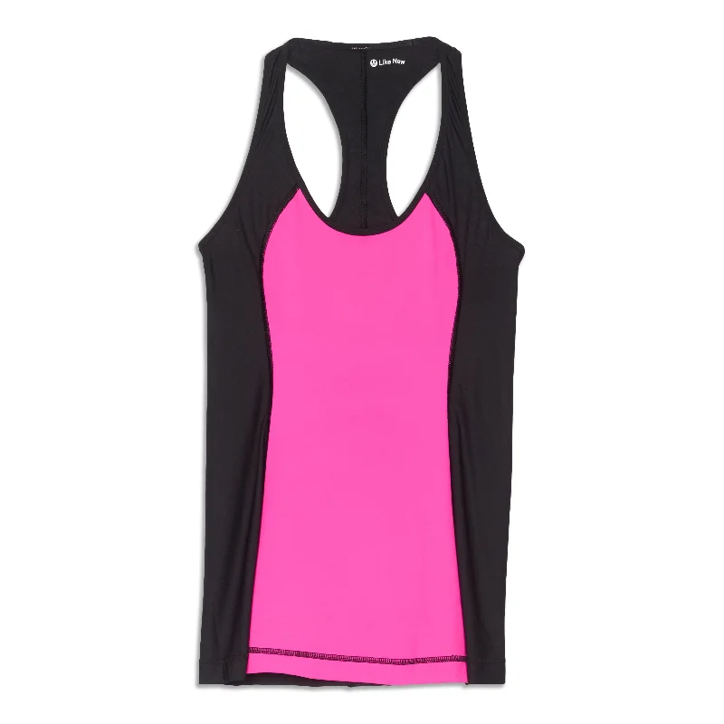 Women's Yoga Tops with Soft, Stretchy Fit -Cool Racerback Tank Top - Resale