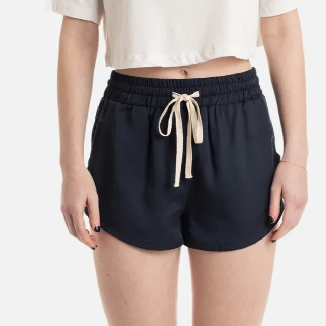 Yoga Shorts for Strength Training and Flexibility -Dark Blue Carbon Dune Short