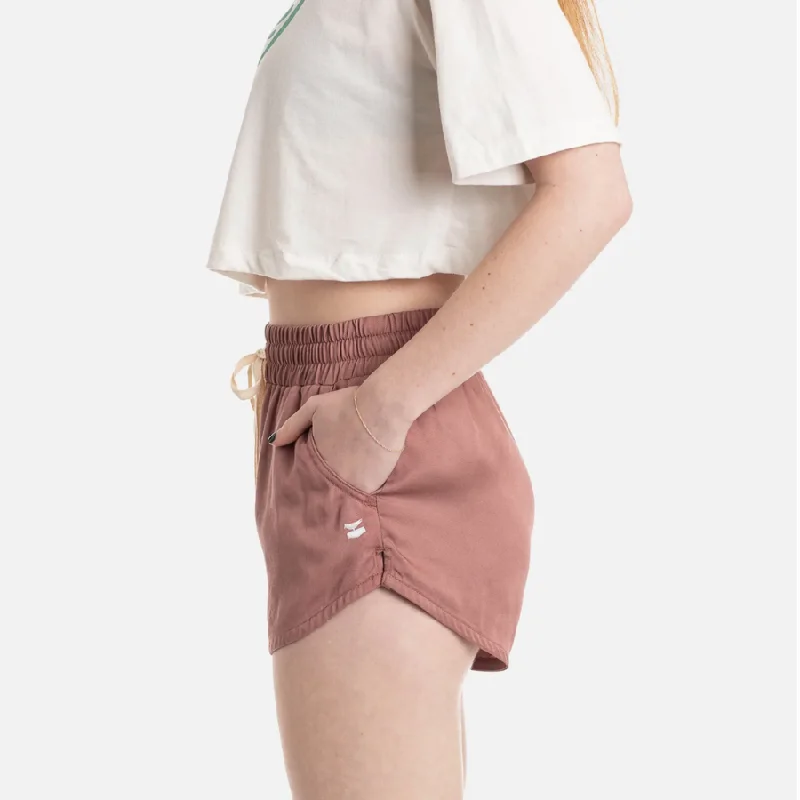 Yoga Shorts for Gym Workouts -Burlwood Dune Short (XS)