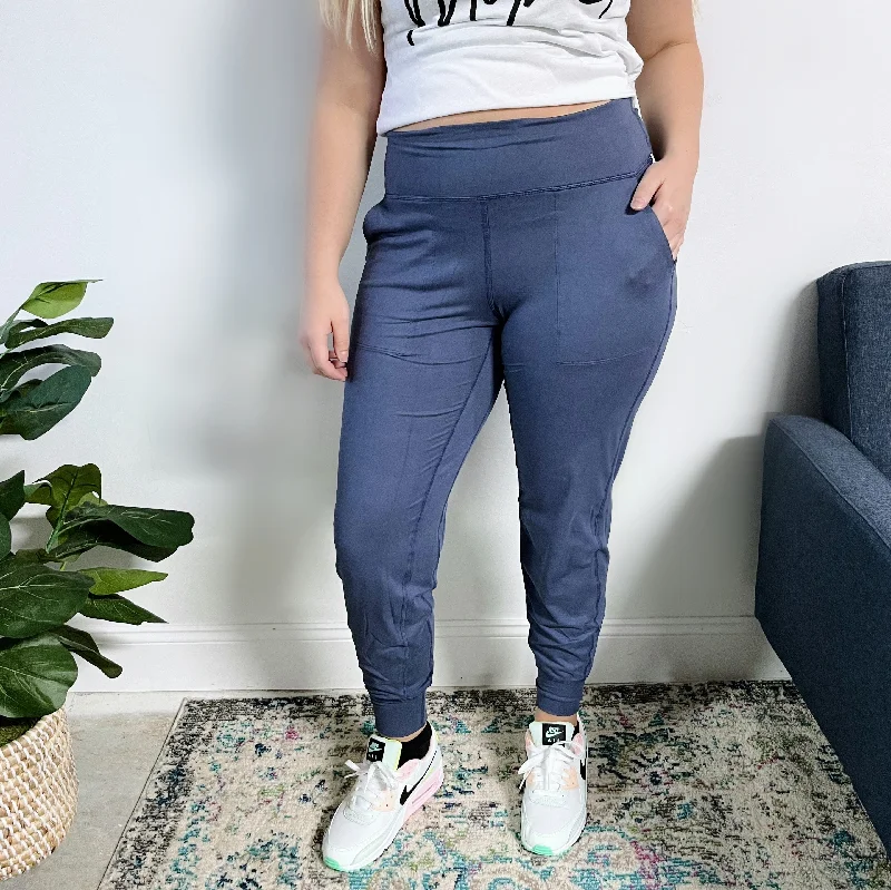 Supportive Yoga Pants -Lexi Yoga Pant • Denim Blue